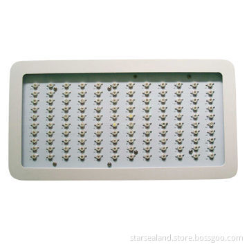 360W square LED grow light with 450, 660 or 730nm wavelength
